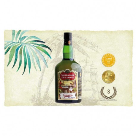 Compagnie des Indes Jamaica Rum 57% "Navy Strength"