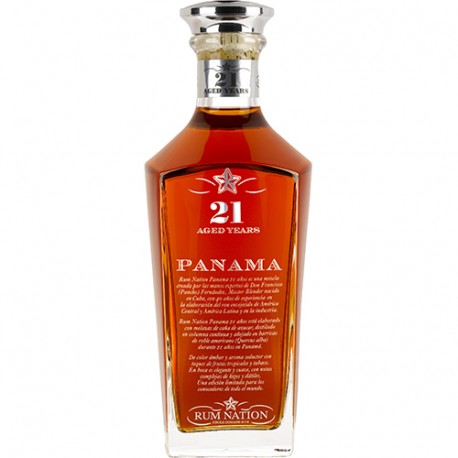 Rum Nation - Panama 21 år Decanter