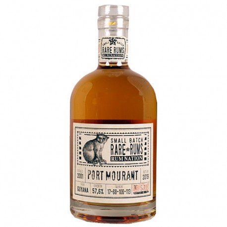 Rum Nation Rare Rums - Port Mourant 2001-2019 57.60%