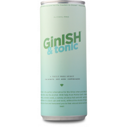GinISH & tonic, Alcohol-free Alkoholfri