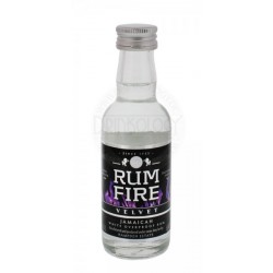 Rum Fire Velvet Jamaican White Overproof Rum 63%