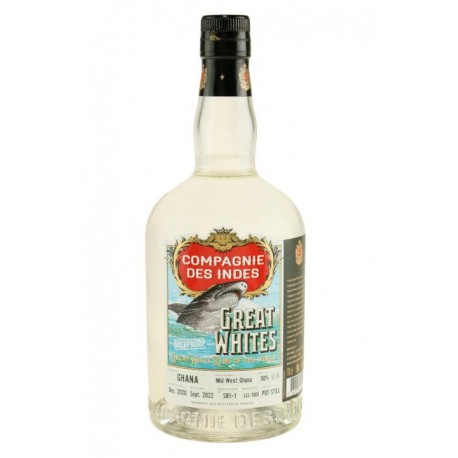 CDI Great Whites Overproof Rum fra Ghana 50%