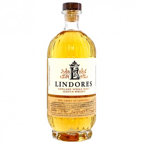 LINDORES LOWLAND SINGLE MALT SCOTCH WHISKY BOURBON CASK 49.9%