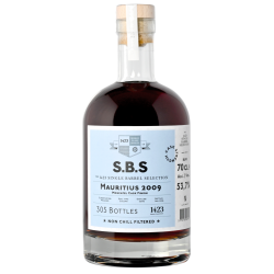 SBS MAURITIUS 2009 MOSCATEL CASK FINISH 53,7%