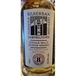 Kilkerran 8 Years Old Cask Strength - Bourbon Matured 55,8%
