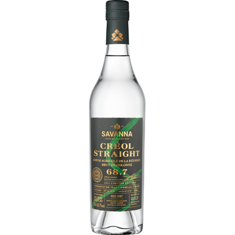 Savanna Creol Straight rum 68,7% 50 cl